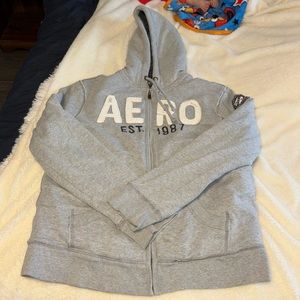 Mens Aeropostale zip up hoodie